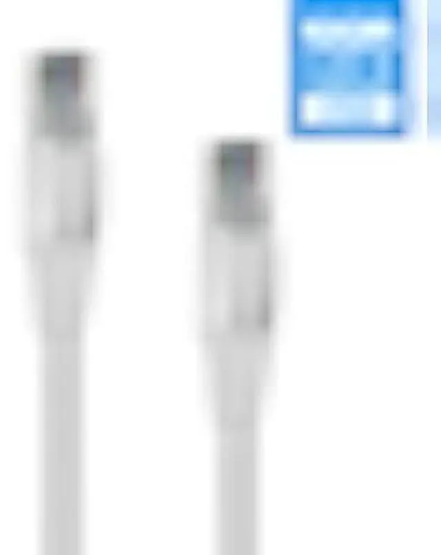 Alt view image 2 of 5 - Amcrest CAT6E 4K-Rated Video POE Ethernet Cable 100ft Internet High Speed Network Cable for PoE Security IP Cameras, Smart TV, PS4, Xbox One, Router, Laptop, Computer, Home (2PACK-CAT6ECABLE100)