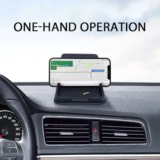 Alt view image 2 of 5 - Universal Dashboard Phone Holder: Safe and Convenient Car Accessory for Free Driving Solution