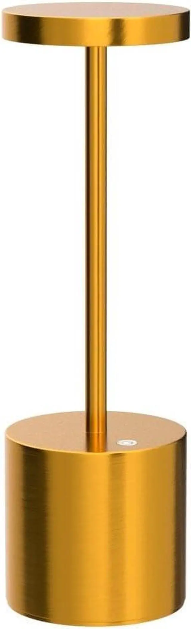 Alt view image 4 of 7 - SAKRINGT 2 Pack Cordless Table Lamp Rechargeable, 5000mAh Battery Operated Portable Table Light,Dimming LED Table Lamp for Restaurant/Patio/Outdoor(Gold)