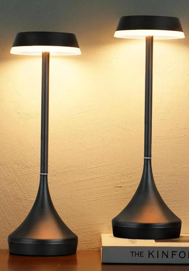 Main image of Cordless Lamp, 6000mAh, Outdoor Waterproof, Touch Control, Dimmable, 3 Color Temperature, RGB, LED Memory Function, Portable Battery Operated, Rechargeable Table Lamp Patio Dinning Restaurant Kitchen