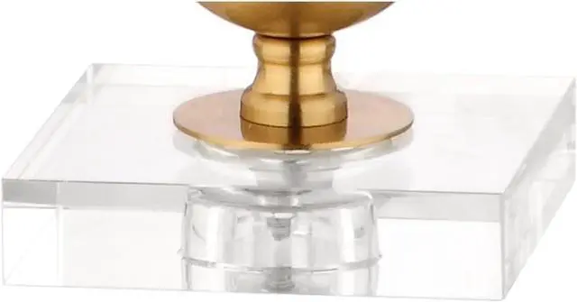 Alt view image 5 of 7 - JONATHAN Y JYL2010A-SET2 Set of 2 Table Lamps Hollis 34" Metal LED Table Lamp Modern Contemporary Glam Bedside Desk Nightstand Lamp for Bedroom Living Room Office College Bookcase, Brass