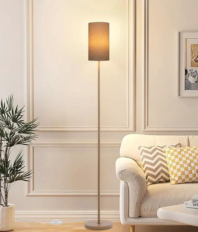 Main image of Floor Lamps for Living Room Modern Tall Lamp for Bedroom Office Corner (Brown, 65'')