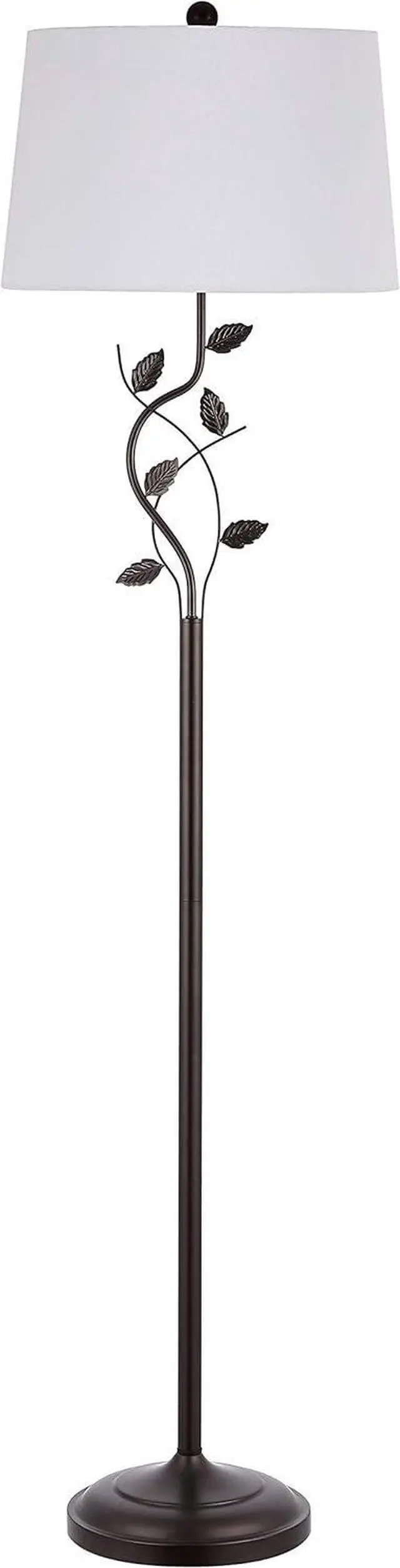 Alt view image 2 of 5 - Safavieh Lighting Collection Rudy 62-inch Black Iron Floor Lamp (LED Bulb Included)