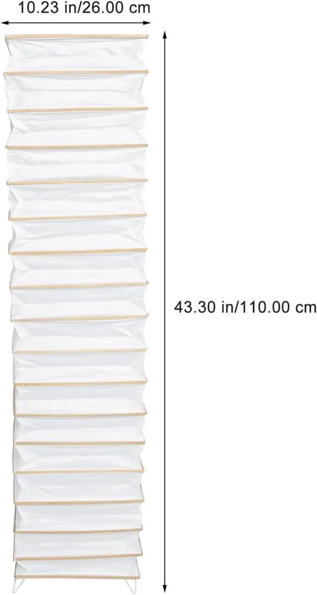 Alt view image 2 of 7 - Uonlytech Paper Floor Lamp Shades Nordic Style Table Lampshades Barrel Chandelier Light Cover Protector for Home Hotel Bedside Desk Floor Lamp, Beige