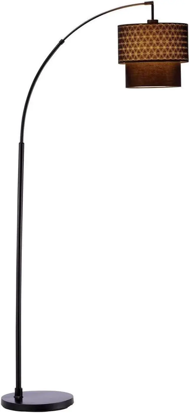 Main image of Adesso 3029-01 Gala Arc Lamp, Black