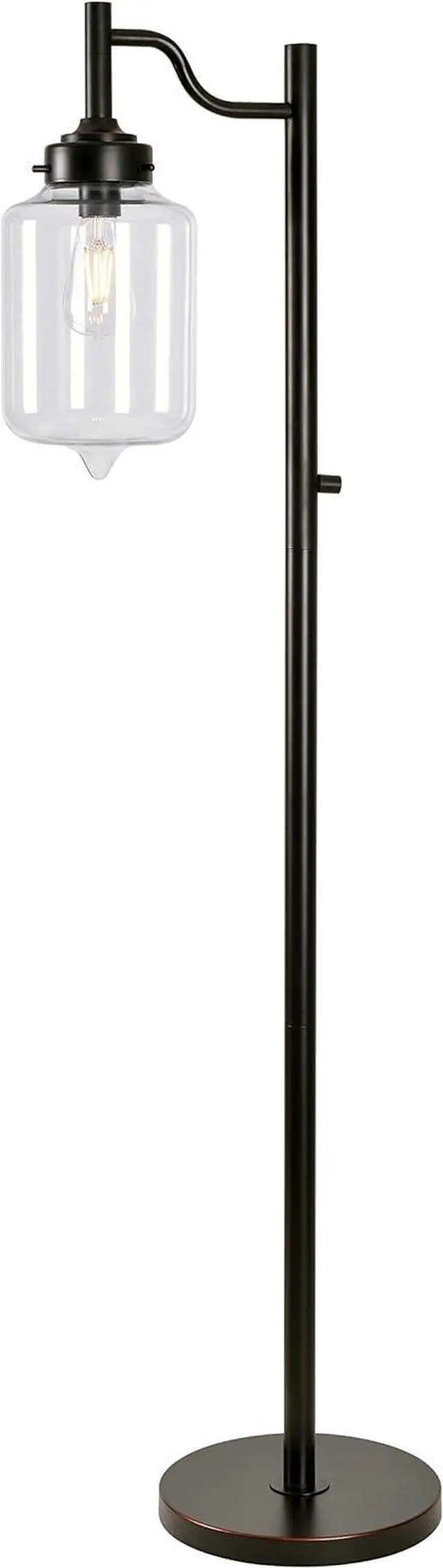 Main image of Kenroy 32408ORB Home Casey Tall Floor Lamp Oil-rubbed Bronze Finish, Small