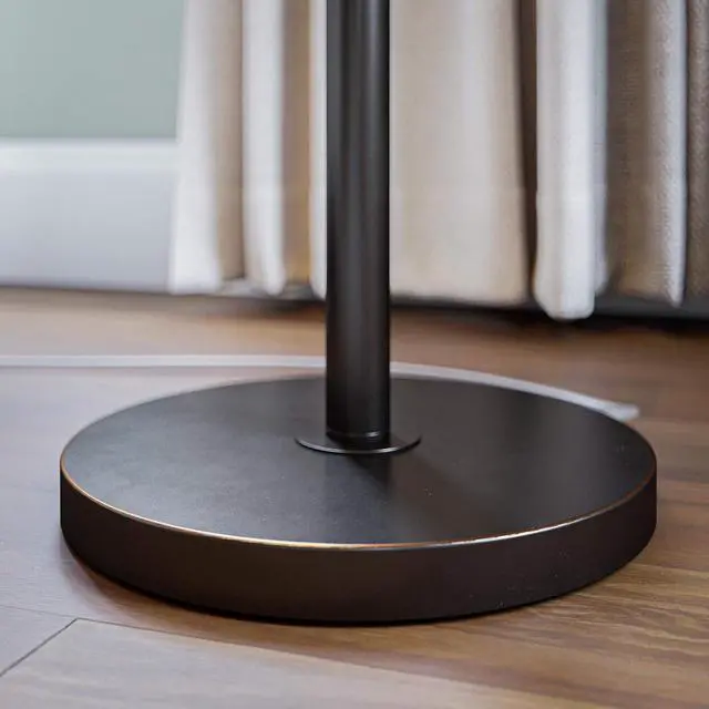 Alt view image 5 of 7 - Kenroy 32408ORB Home Casey Tall Floor Lamp Oil-rubbed Bronze Finish, Small