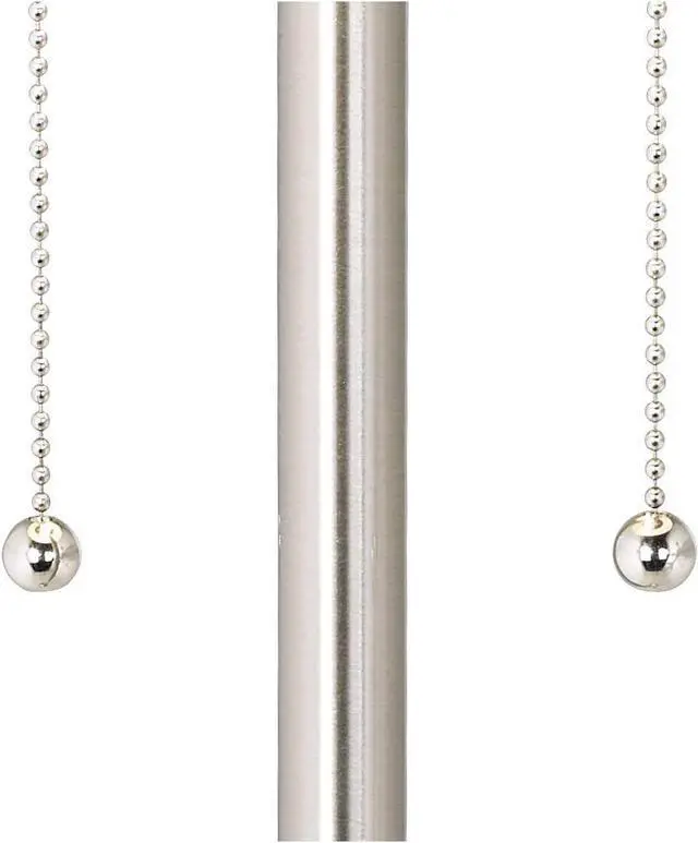 Alt view image 6 of 7 - Possini Euro Design Simplicity Modern Minimalist Floor Standing Lamp 59" Tall Brushed Nickel Silver Metal Off White Tapered Drum Shade Decor for Living Room Reading House Bedroom Home