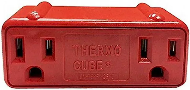 Main image of Farm Innovators TC-21 Thermo Cube Warm Weather Automatic Thermostatically Controlled Double Outlet with 78 Degree Fahrenheit Auto On/Off