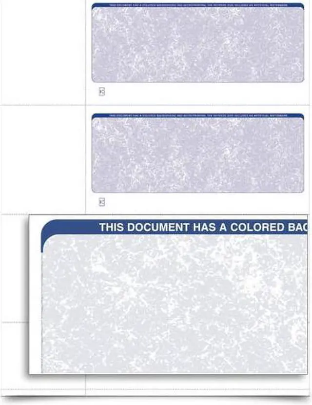 Main image of VersaCheck - Form 3001 - Classic - Blue - 250 Sheets