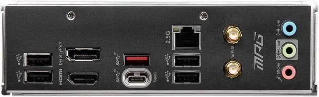 Alt view image 4 of 11 - MSI MPG B560I GAMING EDGE WIFI LGA 1200 Intel B560 SATA 6Gb/s Mini ITX Intel Motherboard
