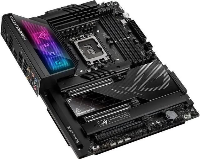 Alt view image 3 of 7 - ASUS ROG MAXIMUS Z790 HERO Intel LGA 1700 ATX Motherboard