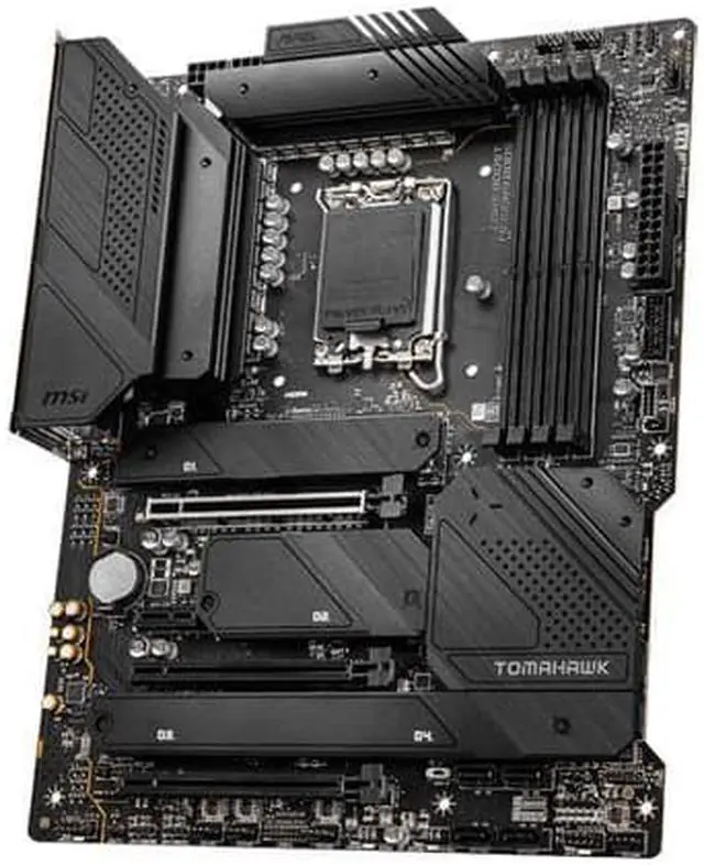 Alt view image 5 of 10 - MSI MAG Z690 TOMAHAWK WIFI LGA 1700 Intel Z690 SATA 6Gb/s DDR5 ATX Intel Motherboard