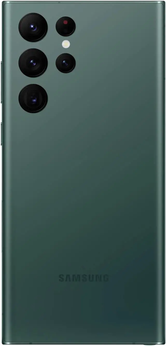 Alt view image 4 of 6 - Samsung Galaxy S22 Ultra 5G Smartphone Dual-SIM + eSIM 256GB ROM 12GB RAM GSM CDMA Factory Unlocked - Green (Grade A - Excellent Condition)