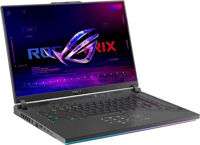 Alt view image 3 of 7 - ASUS ROG Strix G16 Gaming Laptop, 16" QHD 240Hz, Intel Core i9-13980HX 24 Cores Processor, NVIDIA GeForce RTX 4050 6GB GDDR6 Graphics, 64GB DDR5  1TB PCIe SSD, Bluetooth 5.2, Windows 11 Pro