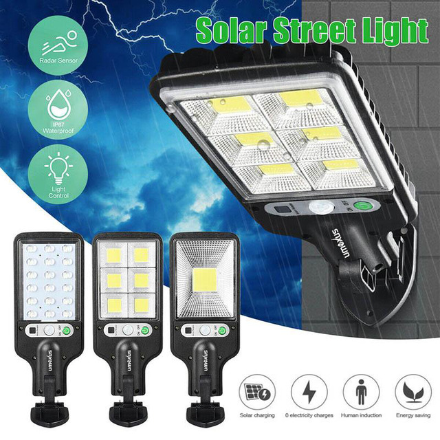 thumbnail image 2 of 4-Pack Solar Security Lights With PIR Motion Sensor – Outdoor Wall Mount Garden Lights 2 of 6