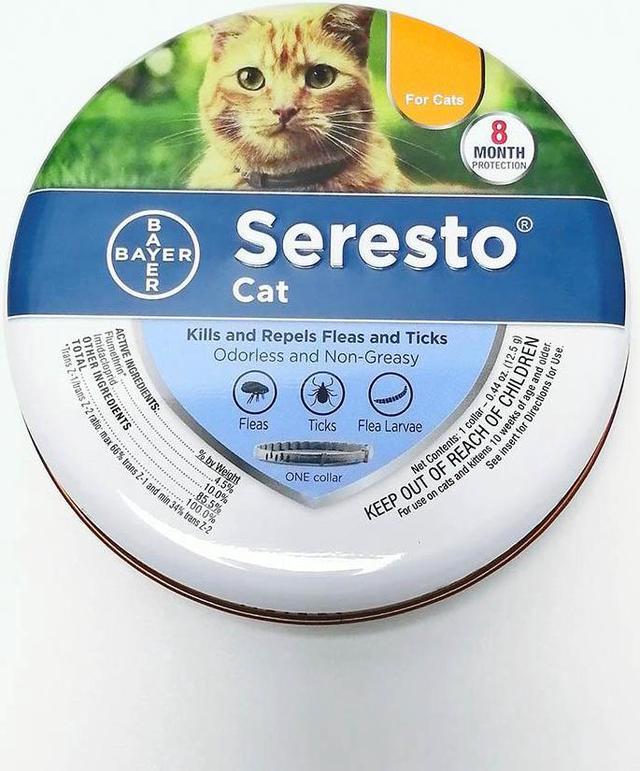 Seresto 8 month flea & tick prevention on sale collar