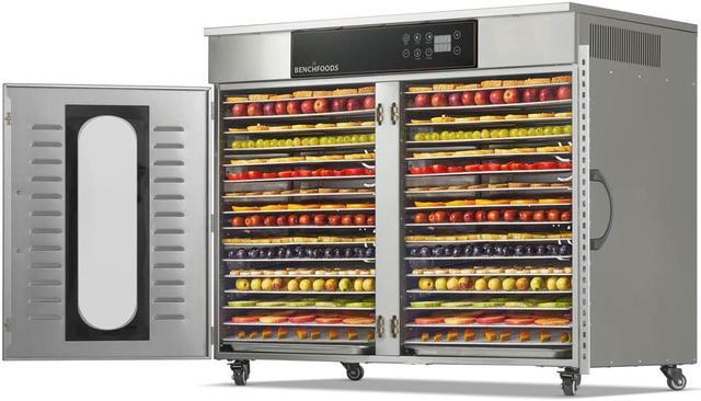 32 Tray Horizontal Commercial Food Dehydrator 2-Zone 32H-CUD