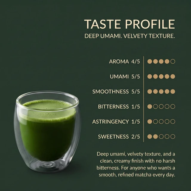 Alt view image 4 of 7 - Orumi Japanese Ceremonial Matcha Powder, 100 g | First Harvest Single-Origin Mie Matcha for Lattes & Tea