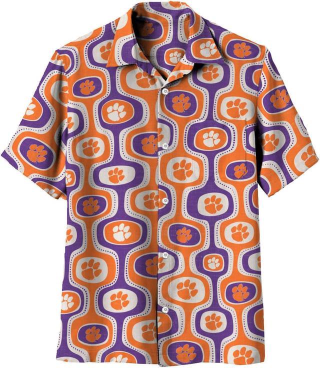 Clemson, Clemson Wes and Willy Men's Cabana Boy Swim Trunk