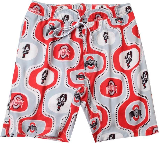 Wes and Willy Ohio State Buckeyes College Cabana Boy Retro Tech