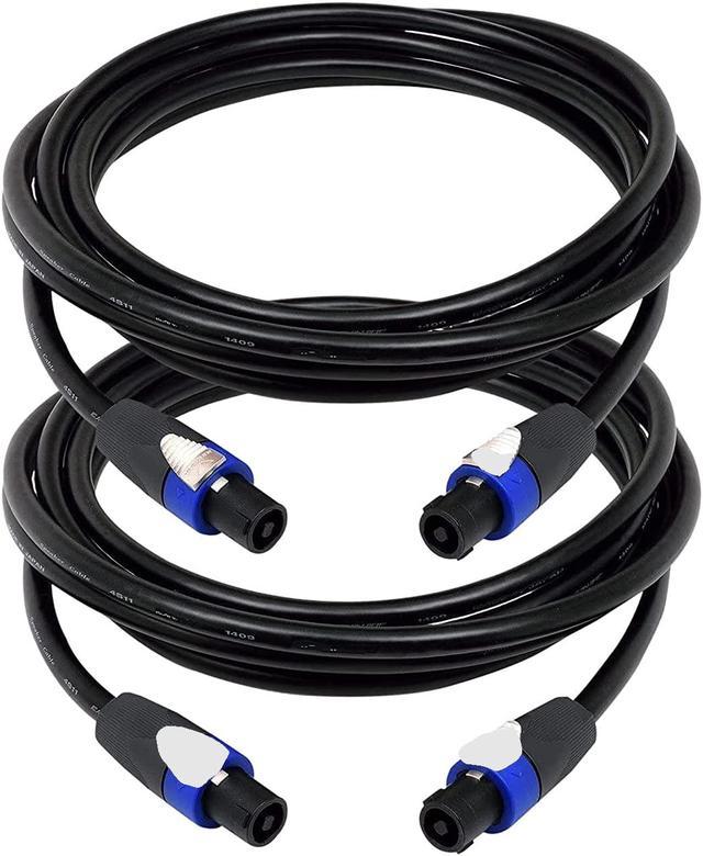 Twist lock best sale speaker cable