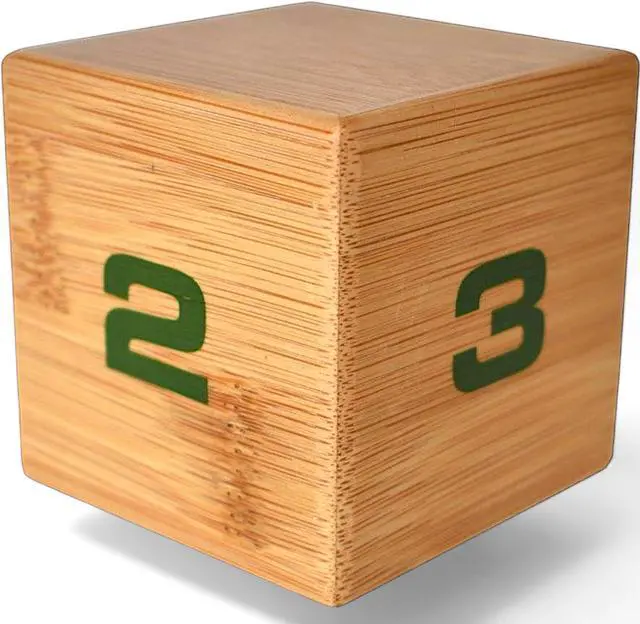 Alt view image 7 of 12 - TELEDEX DFW-125 BAMBOO TIMECUBE 1-2-3-4 MINUTES