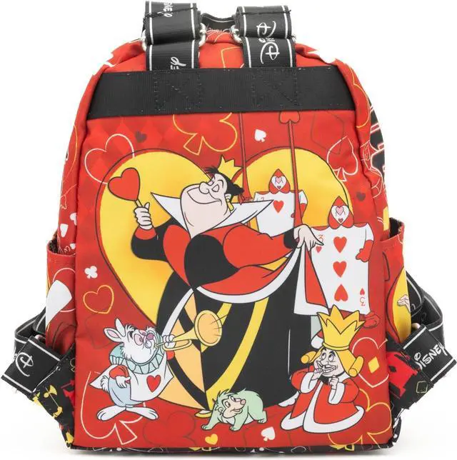 Alt view image 6 of 7 - Disney Toys - Collectibles Wondapop - Queen of Hearts 13" Nylon Daypack