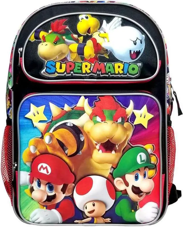 Alt view image 2 of 3 - Accessory Innovations Toys - Collectibles SUPER MARIO Bros Super Bowser Large Backpack #NN43718