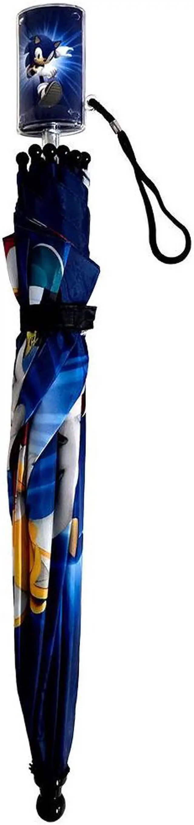 Alt view image 3 of 3 - Sonic the Hedgehog Collectibles Boy's Umbrella with Handle, Sonic Screen Print, Toys Games & Hobbies