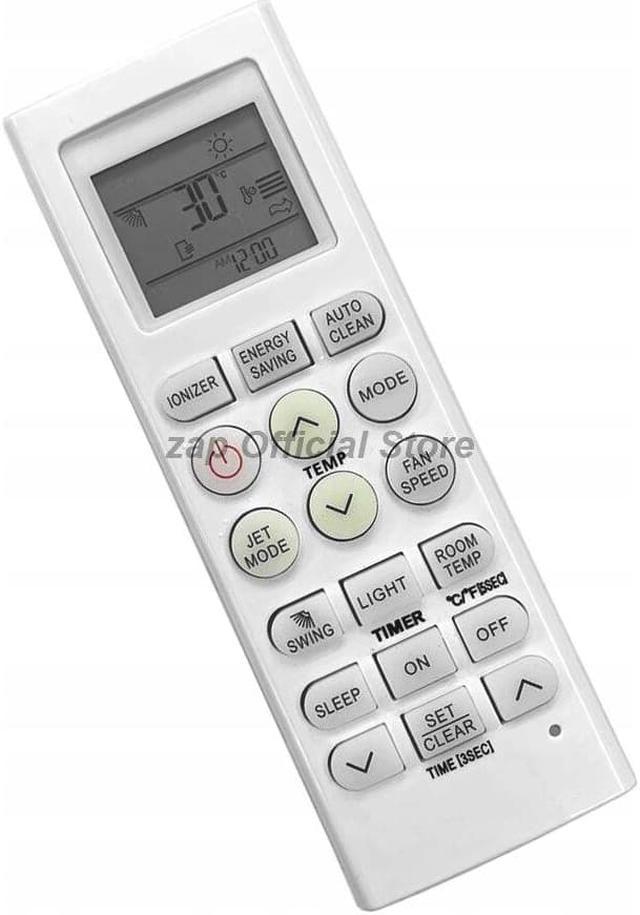  New Replacement AC Remote Control Compatible for Black