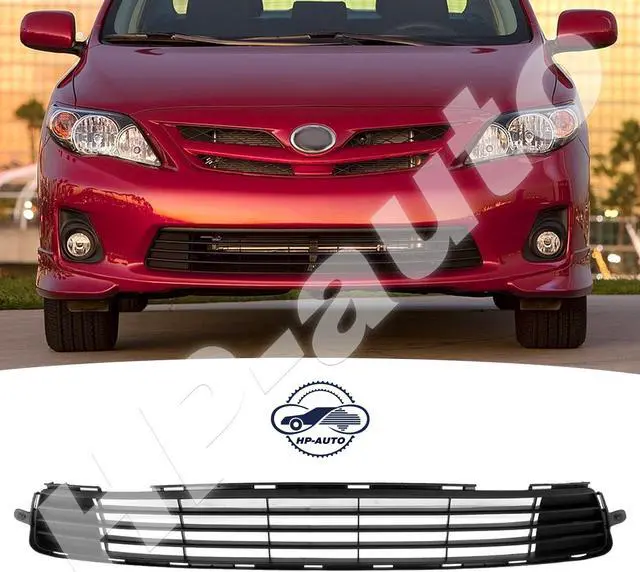 Alt view image 7 of 7 - Front Bumper Lower Grille For Toyota Corolla Sedan 4-Door 2011 2012 2013 TO1036125 5311202280