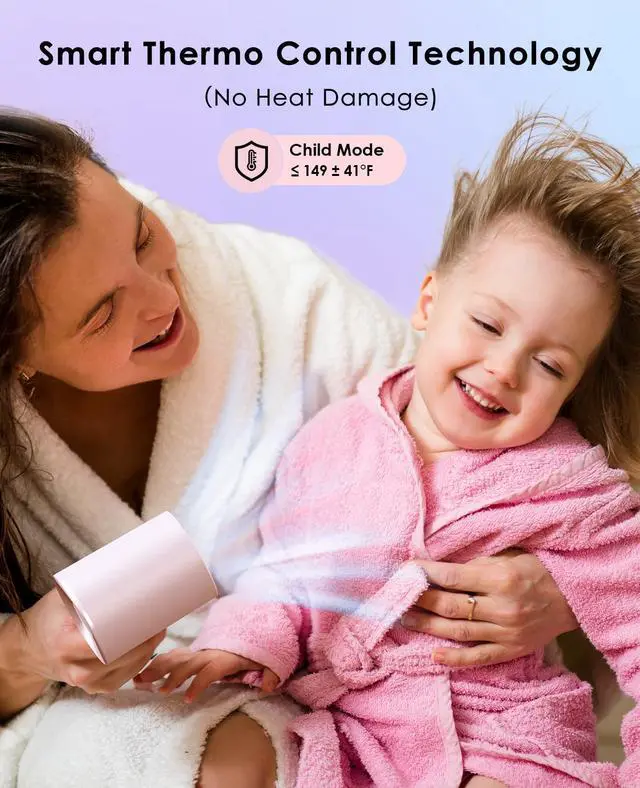 Alt view image 5 of 7 - OSOU Hair Dryer, Negative Ionic Hair Dryers, High-Speed Blow Dryer with 110, 000 RPM Brushless Motor, Fast Drying Lightweight Travel Hairdryer, Low Noise Home Hair Dryer with Smooth Nozzle