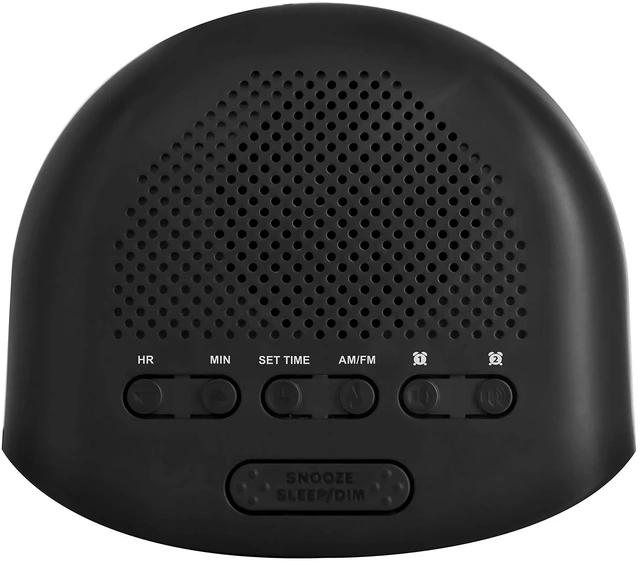 Alt view image 4 of 7 - Digital AM/FM Clock Radio with Battery Backup, Dual Alarm, Sleep & Snooze Functions, Display Dimming Option (EAAC200)