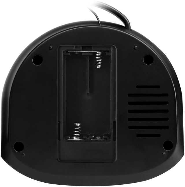 Alt view image 7 of 7 - Digital AM/FM Clock Radio with Battery Backup, Dual Alarm, Sleep & Snooze Functions, Display Dimming Option (EAAC200)