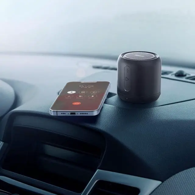 Alt view image 7 of 7 - Soundcore Mini, Super-Portable Bluetooth Speaker with FM Radio, 15H