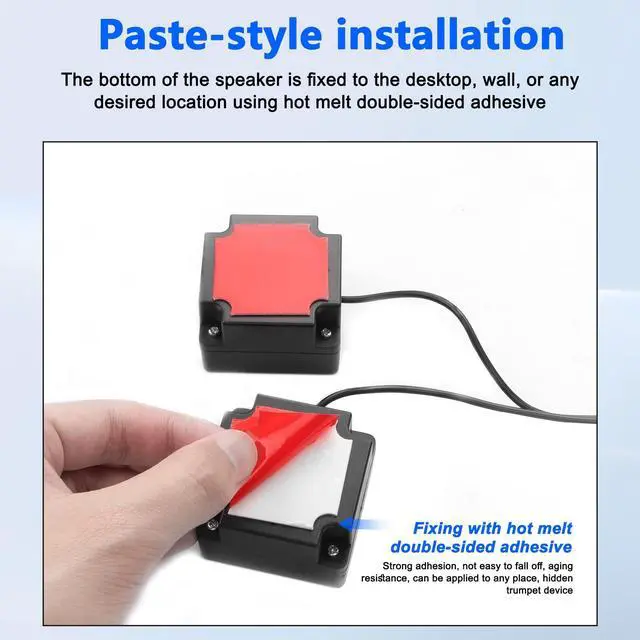 Alt view image 4 of 7 - XMSJSIY Mini Computer Speaker for Desktop PC 3.5mm TRS Input with Volume Control USB Powered Stereo Hidden Type Small Speakers for PC Laptop Phone Notebook -1.2M/3.9FT 1 Pair