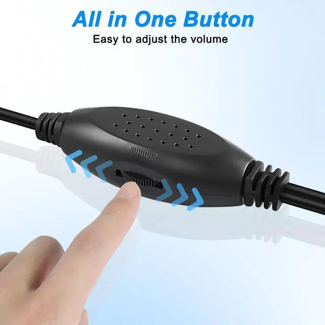 Alt view image 5 of 7 - MEIRIYFA Computer Speakers for Desktop/PC, USB Powered Portable Small PC Speaker with Volume Control for Laptop, Tablets, Monitor