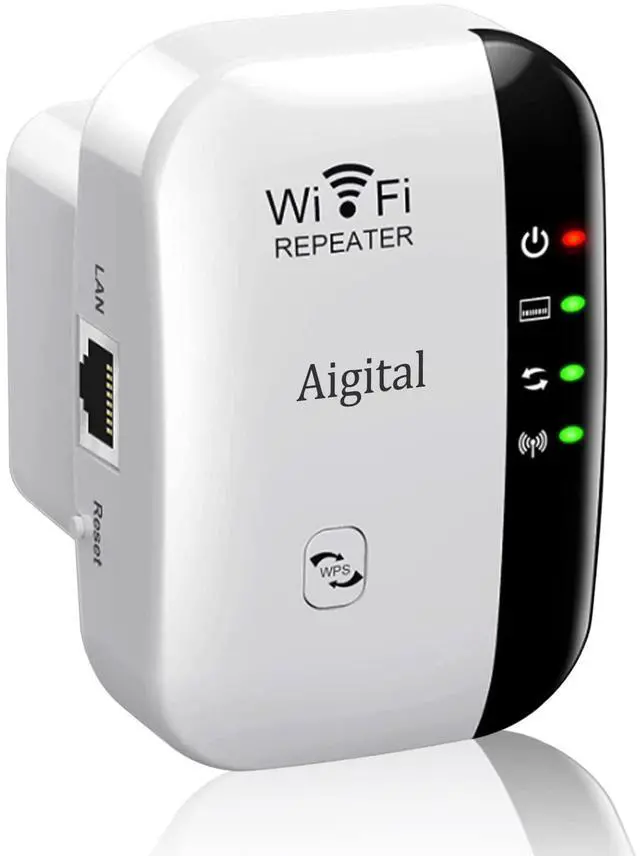 Main image of WiFi Extender Signal Booster, Covers Up to 1200 Sq.ft and 30 Devices, 300Mbps &2.4GHz WiFi Range Extender,Wireless Repeater, Internet Booster with Ethernet Ports, WPS Setup, Alexa Compatible