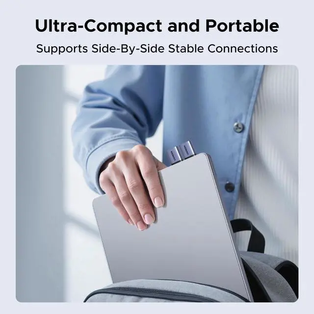 Alt view image 7 of 7 - UGREEN USB to USB C Adapter & USB C to USB Adapter Combo 4-Pack, 10Gbps Type C USBC Adapter Compatible with MacBook, iPhone 17/16/15, iPad, Samsung Galaxy, Apple Watch