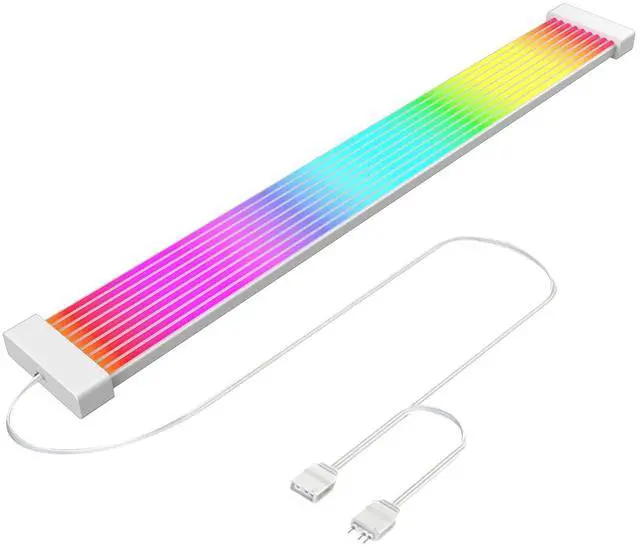 Main image of PC RGB Light Strip for PSU Cables, CL300 5V 3Pin ARGB Sync, Suit for 6Pin 8Pin 12Pin 16Pin 24Pin PSU RGB Cable Extensions, Colorful for PC Case