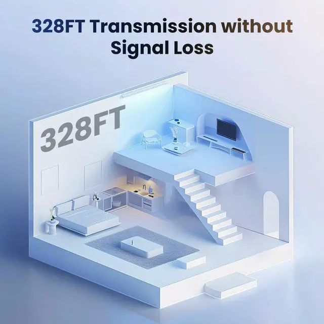 Alt view image 5 of 7 - UGREEN 1000Mbps Ethernet Splitter 1 to 2, Plug and Play, 2 Devices Simultaneously Networking, 3FT USB Power Cable, RJ45 Internet Ethernet Switch for PC, Laptop, PS5, Xbox, TV