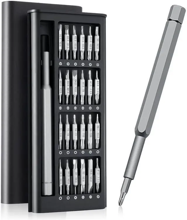 Main image of LOPLANE 49-in-1 Precision Screwdriver Set, Tiny Torx Screwdriver Fits Glasses, Magnetic Repair Tool Kit For Laptop, Iphone, Macbook, Tablet, Computer, Ps5, Electronics, Watch, Xbox, Camera
