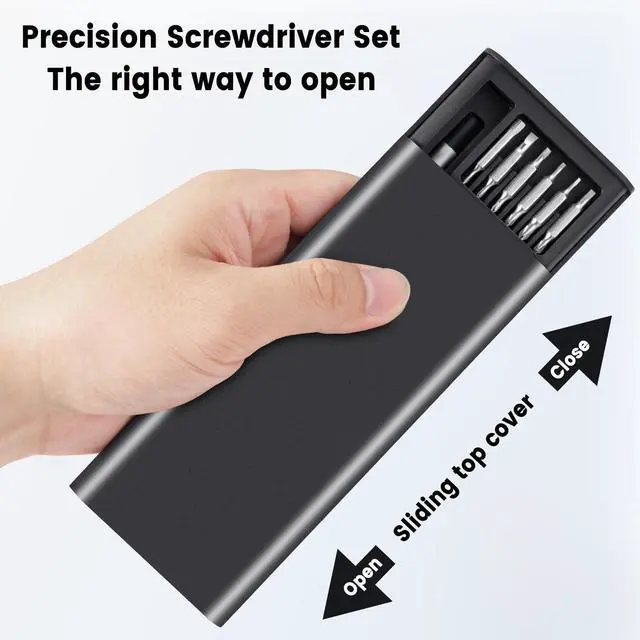 Alt view image 2 of 7 - LOPLANE 49-in-1 Precision Screwdriver Set, Tiny Torx Screwdriver Fits Glasses, Magnetic Repair Tool Kit For Laptop, Iphone, Macbook, Tablet, Computer, Ps5, Electronics, Watch, Xbox, Camera