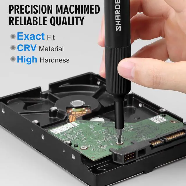 Alt view image 5 of 7 - Sharden 27-in-1 Precision Screwdriver Set Multi Bit Small Screwdriver Magnetic Mini Screwdriver Set Pen Style Manual Repair Tool Kit For Eyeglass, Watch, Computer, Jewelers, Laptop, Electronics, Phone