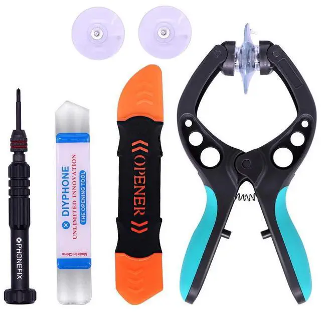 Alt view image 2 of 7 - 4 in 1 Cellphone Repair Tool Precision Screwdriver Set LCD Screen Replacement Tool Kit Suction Cup Opening Tools Kit for Phone Repair Pry Tool