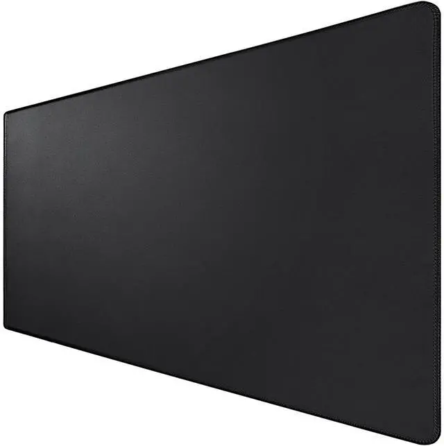 Main image of Large Gaming Mouse Pad with Non-Slip Rubber Base, Waterproof Extra Large Desk Mousepad with Stitched Edges, XXL Computer Long Keyboard Mouse Mat for Gamer, Office & Home, 31.5" x 15.7", Black