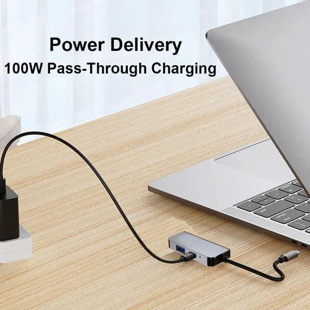 Alt view image 6 of 7 - QCEs USB C Hub for Nintendo Switch Dock, Docking Station USB C to HDMI Portable Dock TV Adapter with PD Charging and USB 3.0 Compatible with Nintendo Switch/OLED, Steam Deck, iPhone 16/15