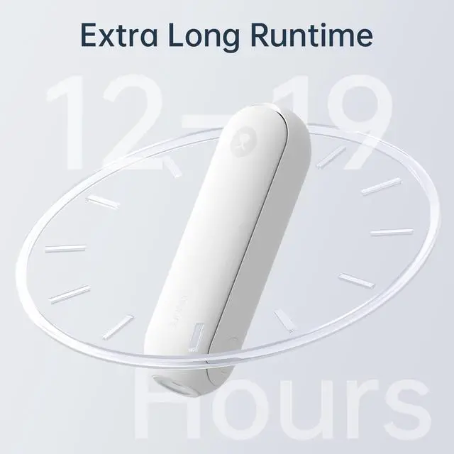 Alt view image 4 of 7 - JISULIFE Portable Handheld Fan, Mini 3 In 1 with Rechargeable Battery, Personal Pocket Fan for Travel, Outdoor, USB Power Bank, Flashlight, Essential Ideal Gifts for Men/Women/Family/Friends - White