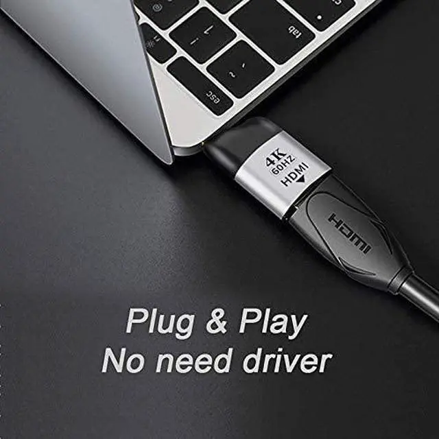 Alt view image 5 of 6 - Vszerda USB C to HDMI Adapter 4K Cable USB Type-C to HDMI Adapter for Tablet Phone Laptop 60hz 1080p